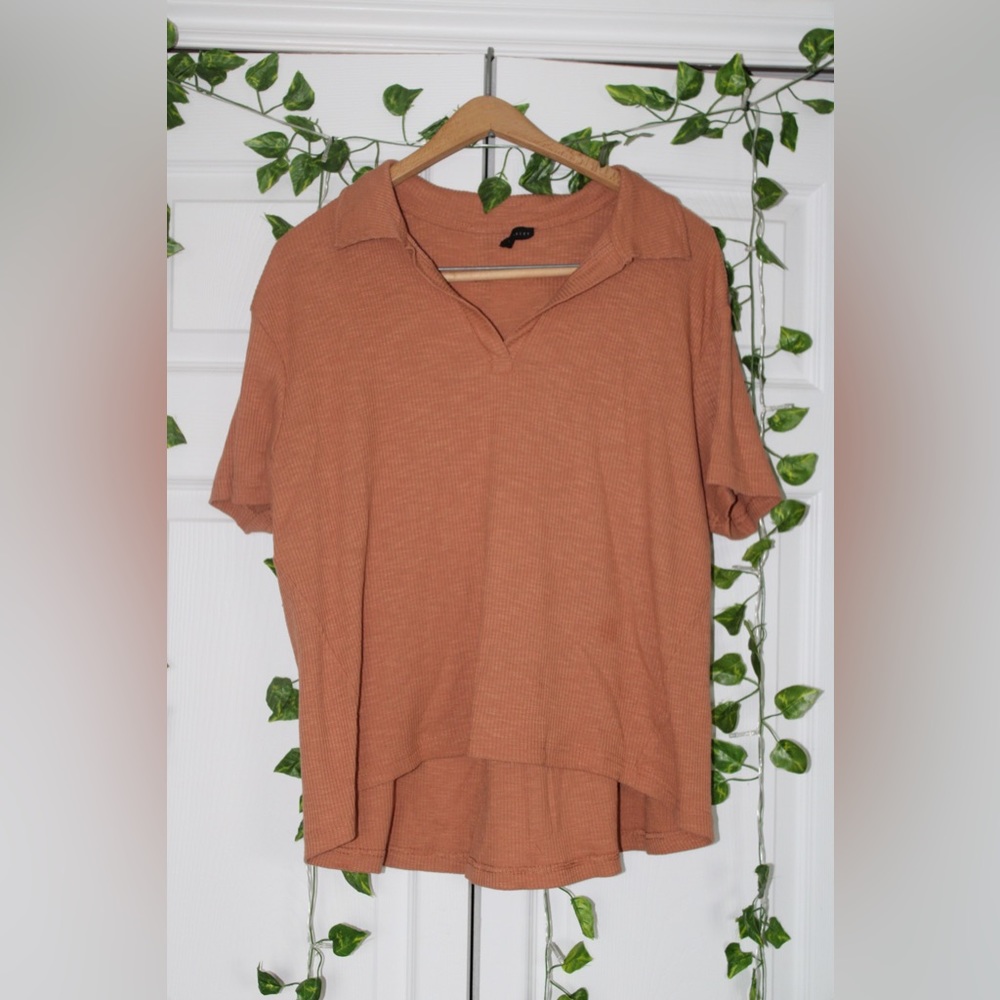Orange Blouse
